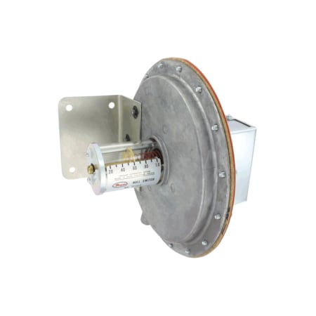 Dwyer Instruments Floating contact null switch, range 3.0-12.0inwc, adj. null span, .04 min. set, .20 max 1640-10